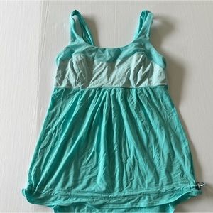 Lululemon Teal Tank Top Size 8 turquoise Tiffany blue like color